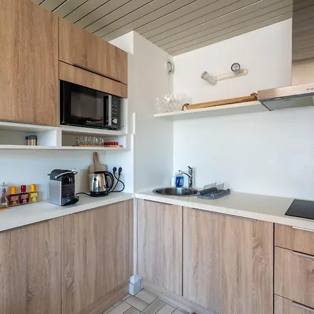 Grand Renove, Balcon, Centre-ville Arcachon, A 50m De La Plage, Equipe - Fr-1-319-516 Apartment